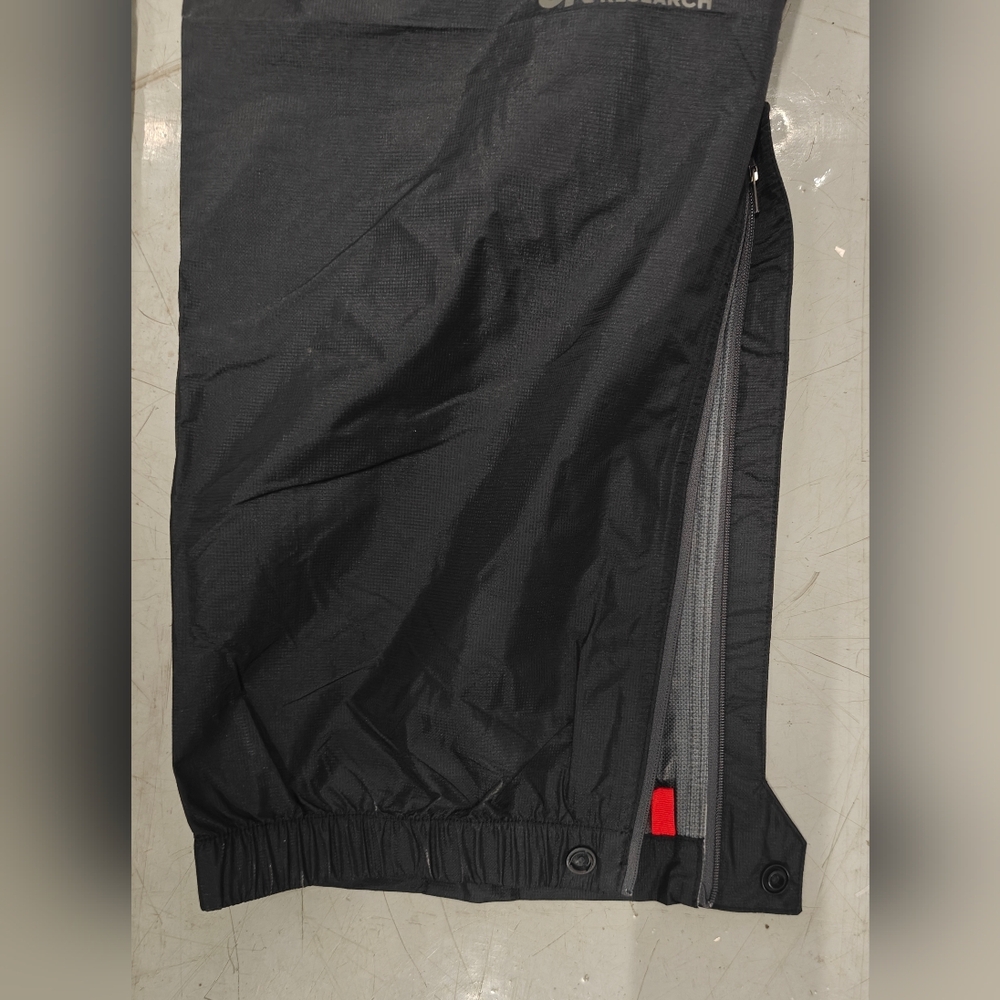 Outdoor Research Pants Mens Black Helium Rain DiamondFuse Waterproof 275387 - Picture 3 of 6